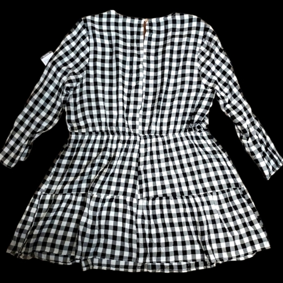 Time and Tru Maternity top Black and white large 12-14 NWT - Picture 12 of 13